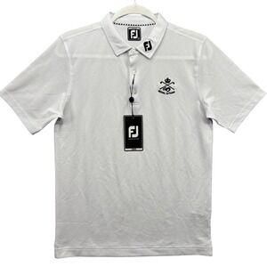 FootJoy Polo Shirt Junior Youth XL Golf Performance Stretch Royal Lytham FJ